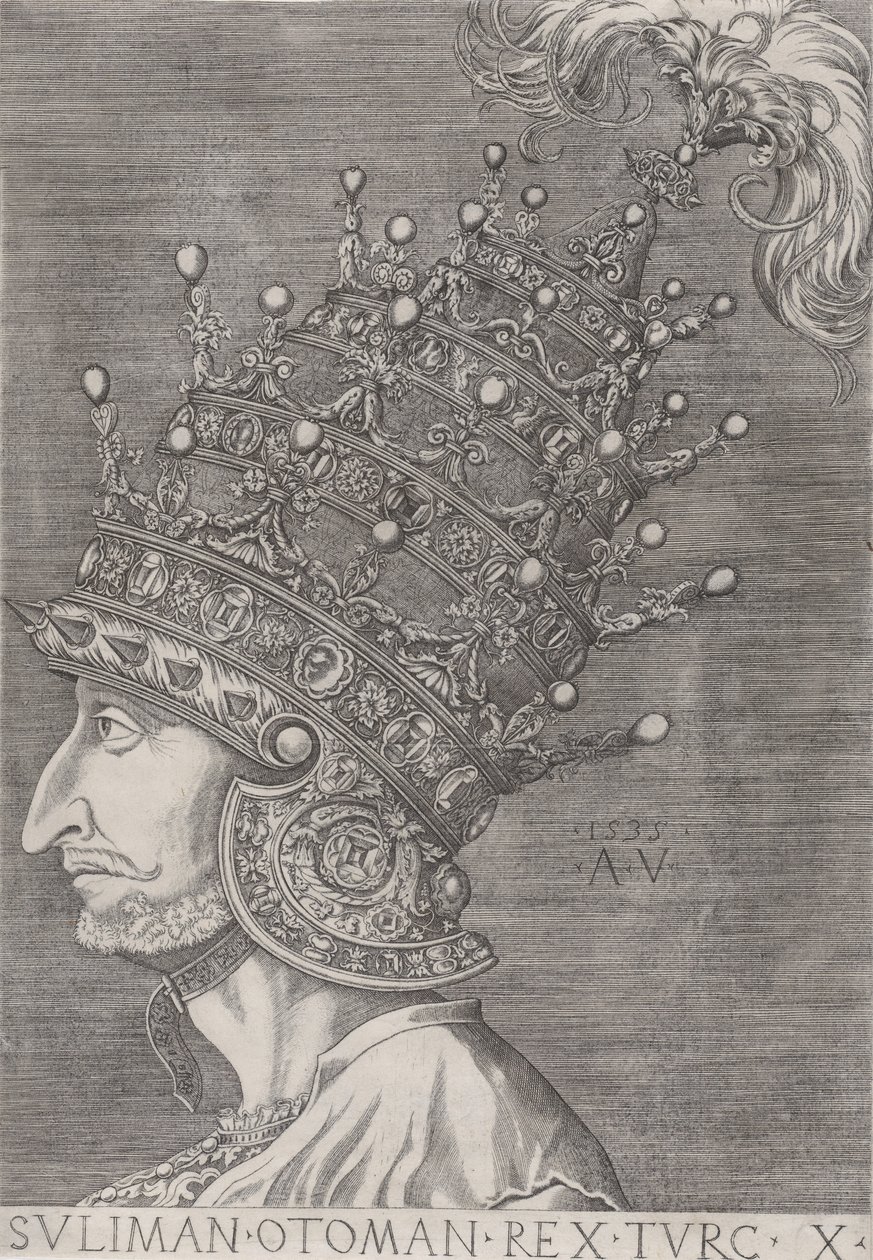 II. Szulejmán, 1535. alkotó: Suleiman II