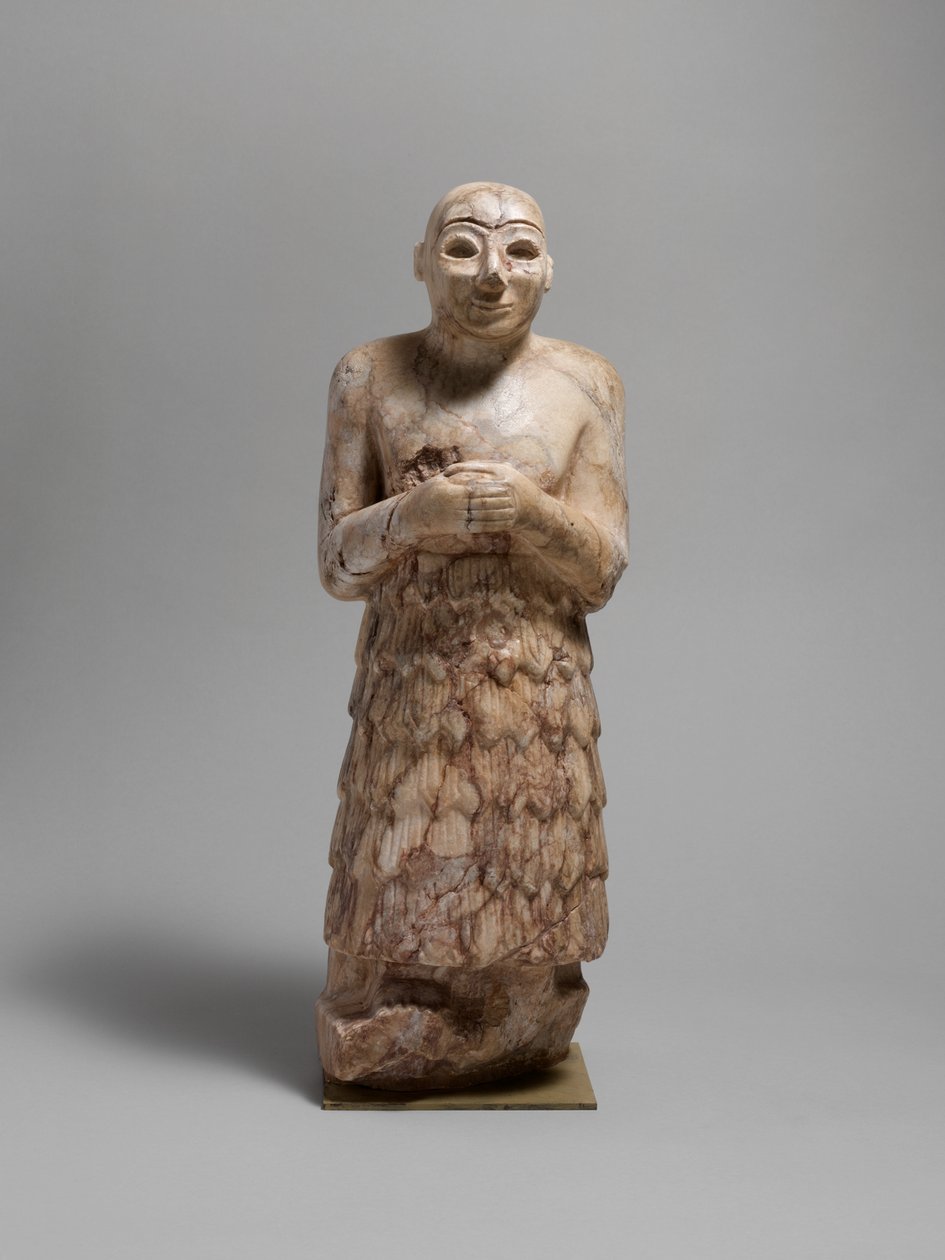Fogadalmi alak, ie 2600-2350 körül (kő) alkotó: Sumerian Sumerian