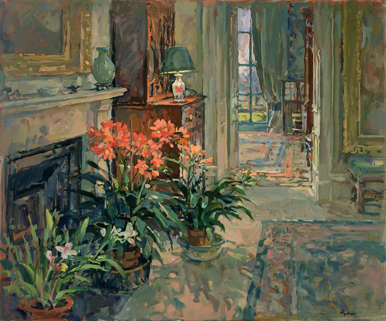 Clivia és Orchidea alkotó: Susan Ryder