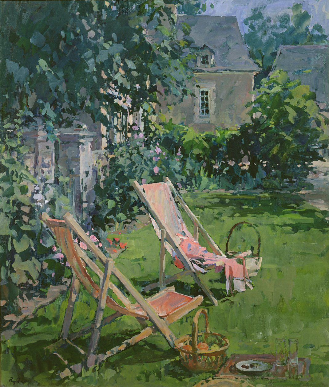 Nyugágyak a Coudray-nél, 1998 alkotó: Susan Ryder