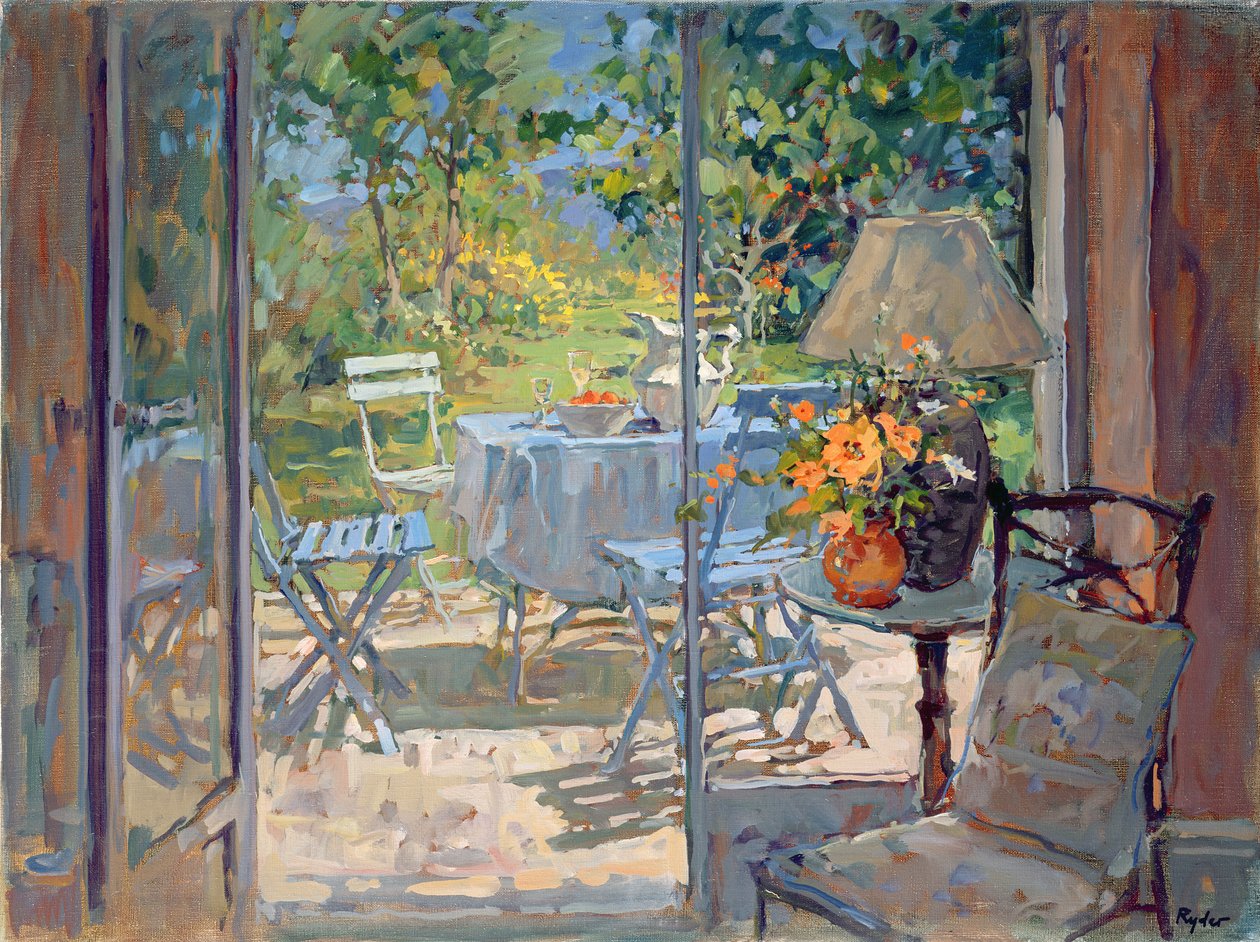Provence terasz alkotó: Susan Ryder