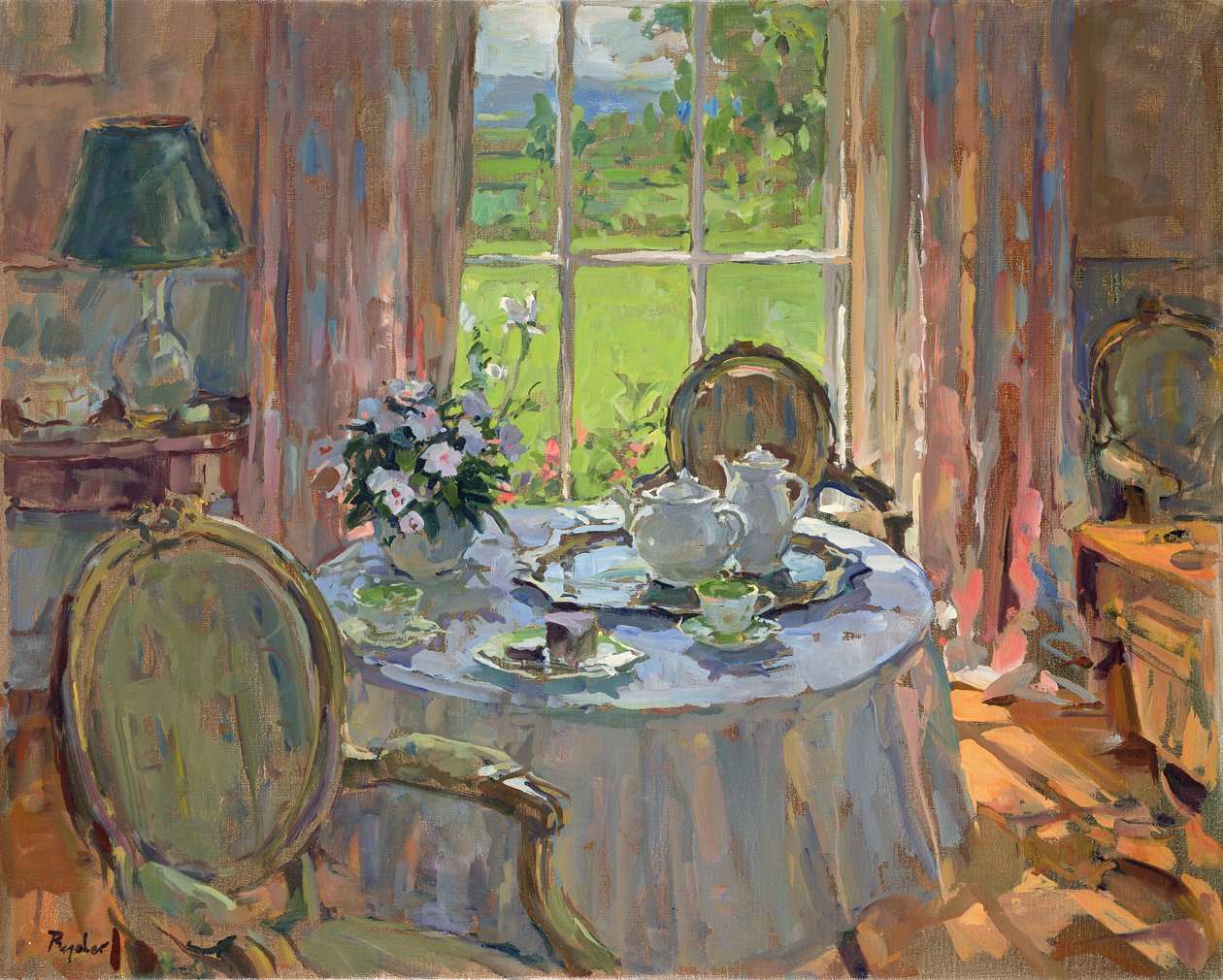 Napsütötte Teatime alkotó: Susan Ryder