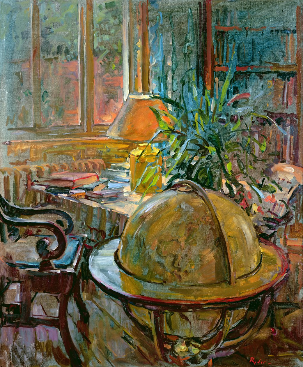 A földgömb alkotó: Susan Ryder