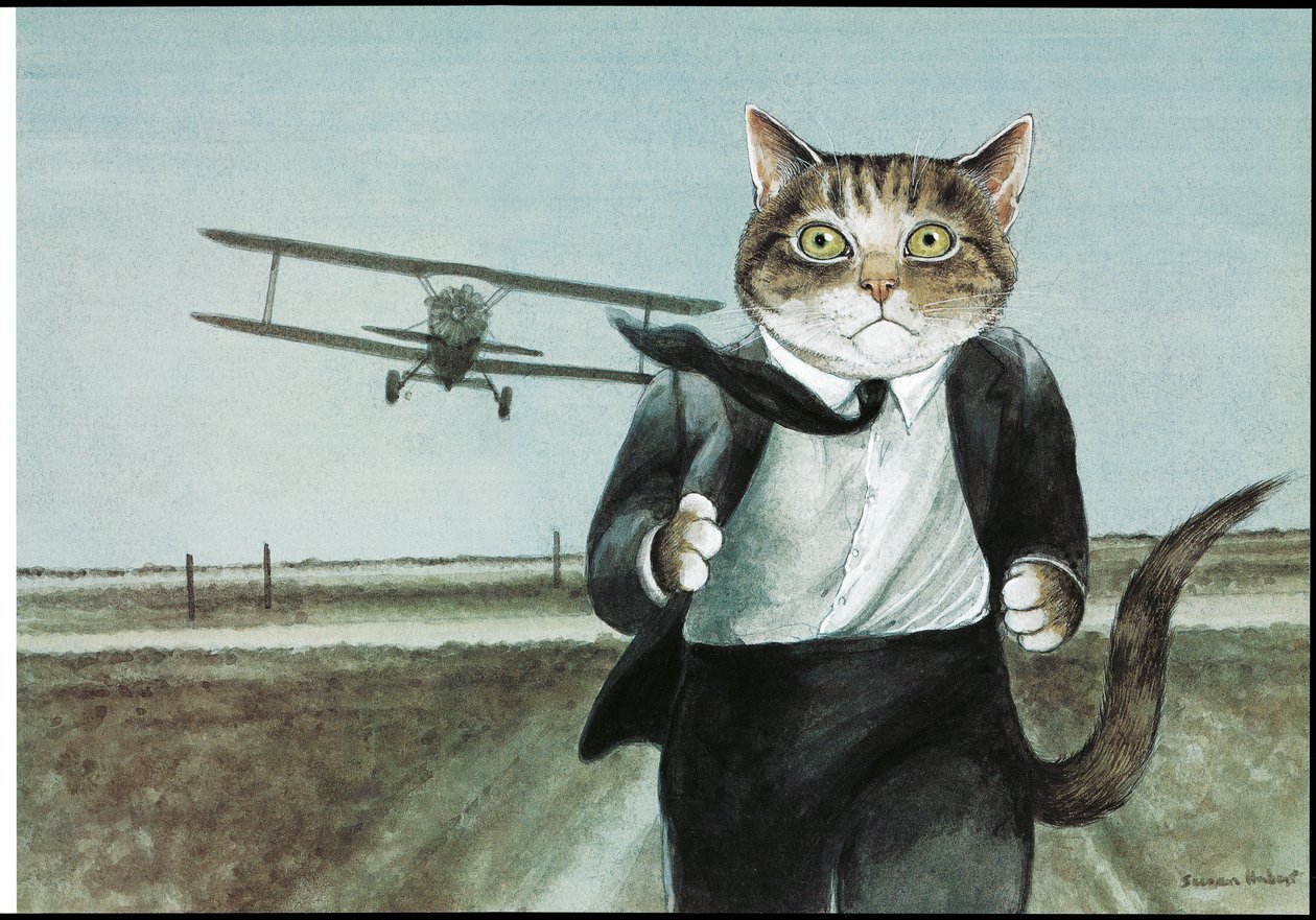 Illusztráció a Macskák című filmből (kiad. 2006) alkotó: Susan Herbert