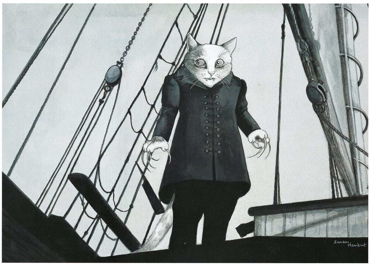 Illusztráció a Macskák című filmből (kiad. 2006) alkotó: Susan Herbert