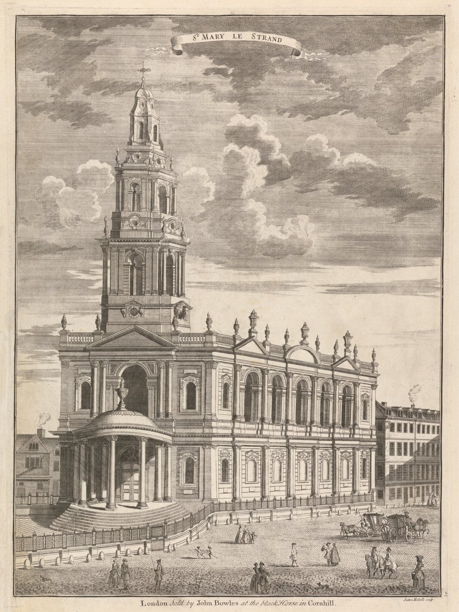 St. Mary le Strand alkotó: Sutton Nicholls