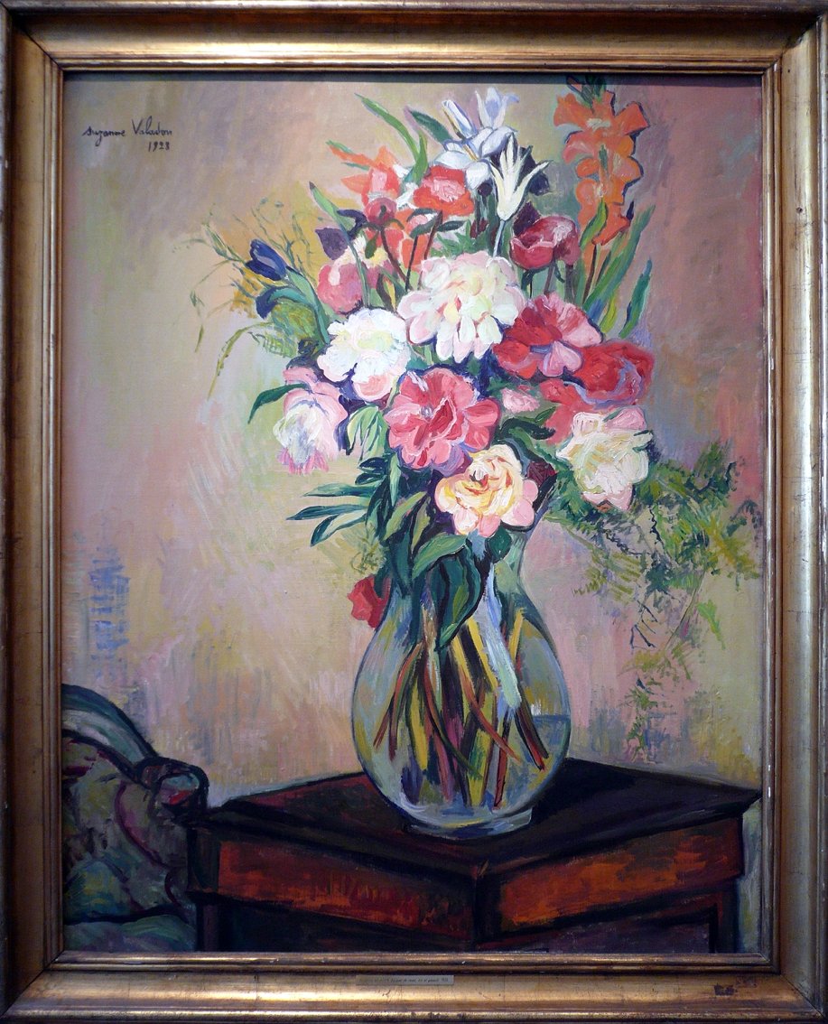 Virágcsokor alkotó: Marie Clementine (Suzanne) Valadon