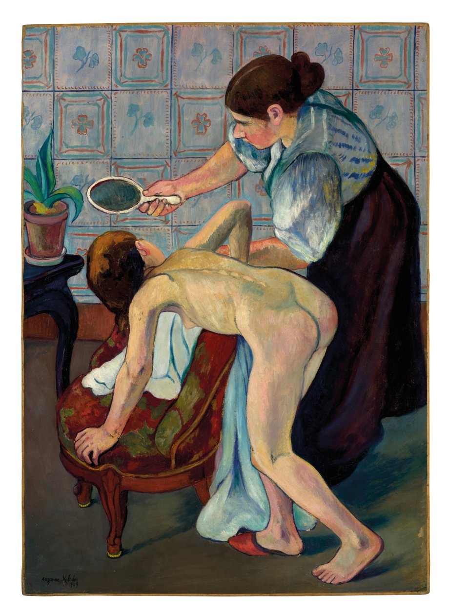 A kislány a tükörben alkotó: Suzanne Valadon