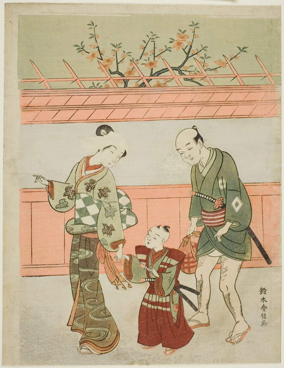 Tavaszi kirándulás alkotó: Suzuki Harunobu