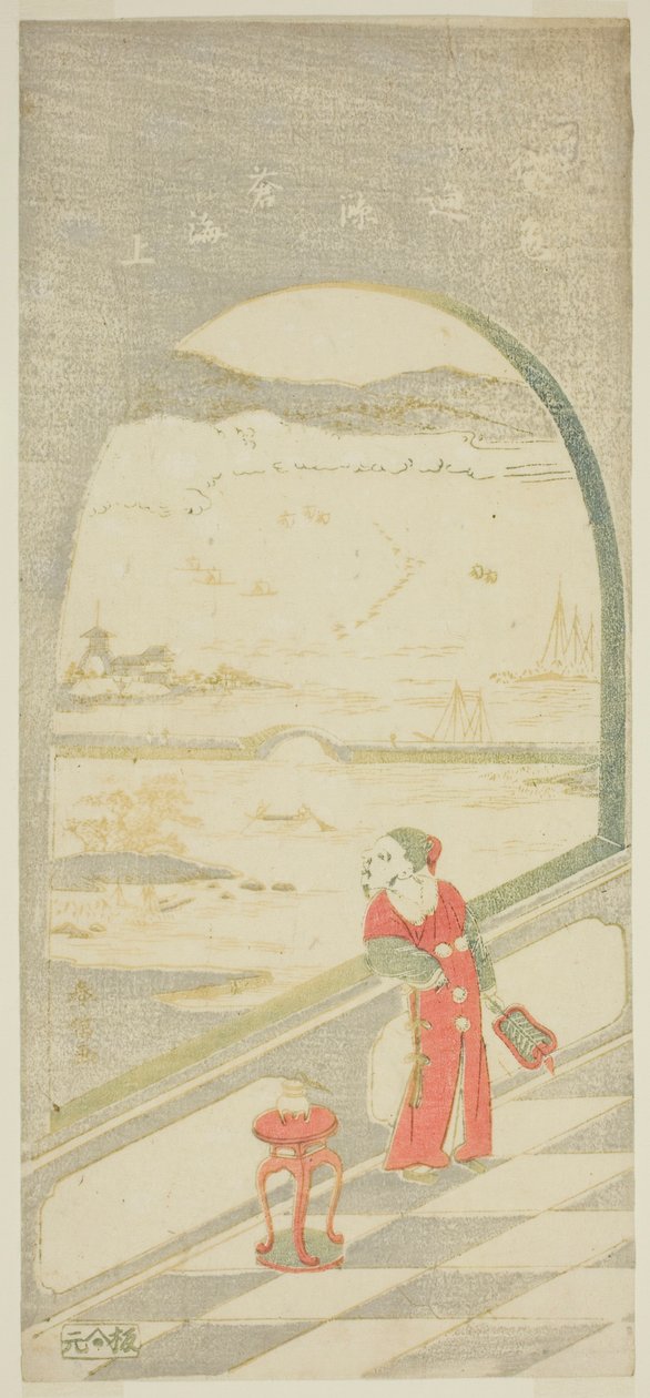 kínai költő alkotó: Suzuki Harunobu