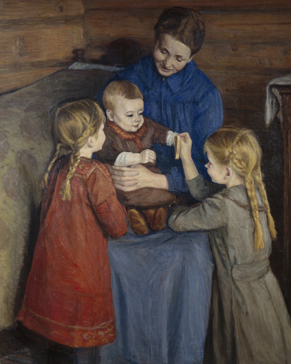 Kistestvér alkotó: Sven Jorgensen