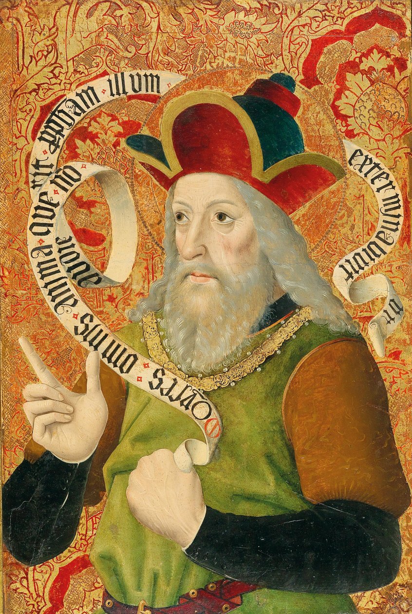 Mózes próféta, 15. század. alkotó: Swabian master