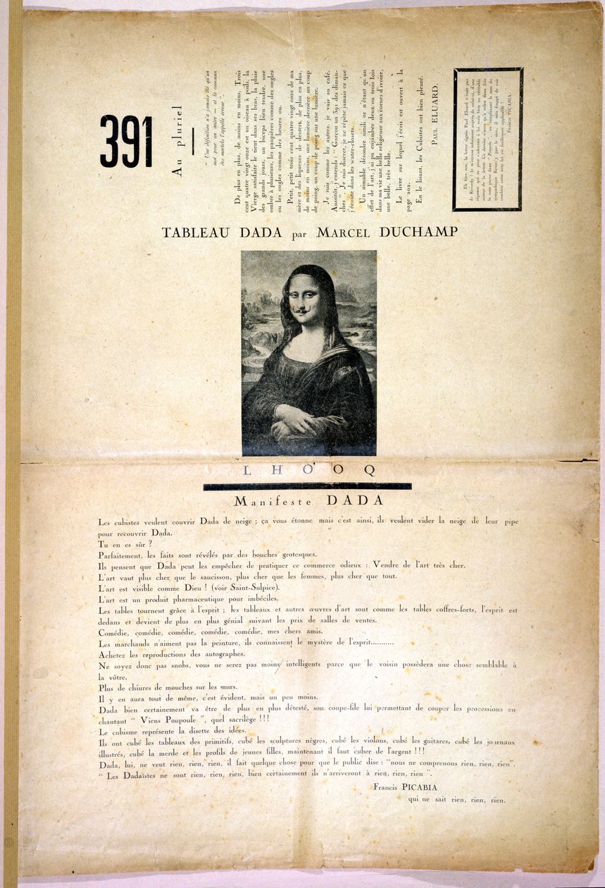 Dadarev kép 391, of. 8., halászati ​​ch, 1919. február alkotó: Swiss School