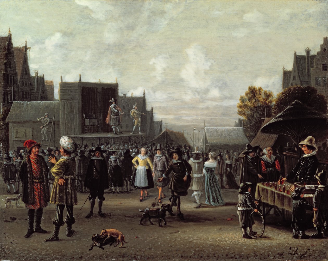 A Kermesse (panel) alkotó: Sybrandt van Beest