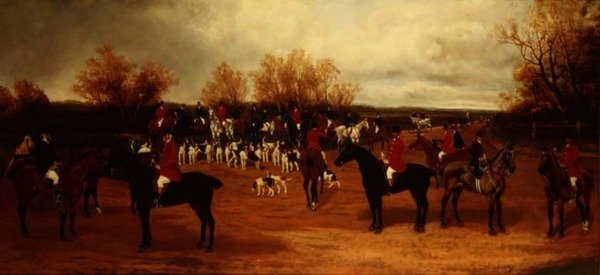 A vadászat előtt alkotó: Sylvester Martin