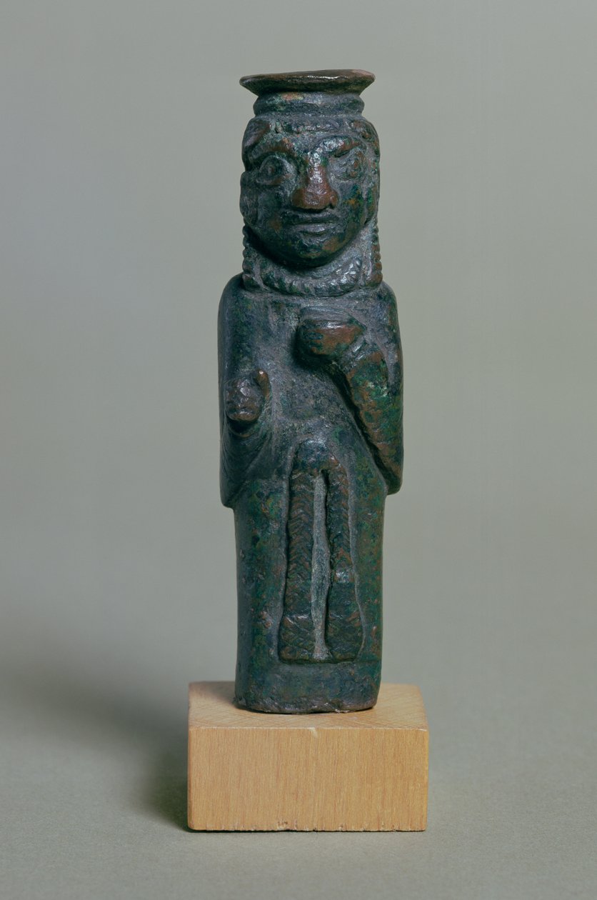 Szír-föníciai szobor (bronz) alkotó: Syrian