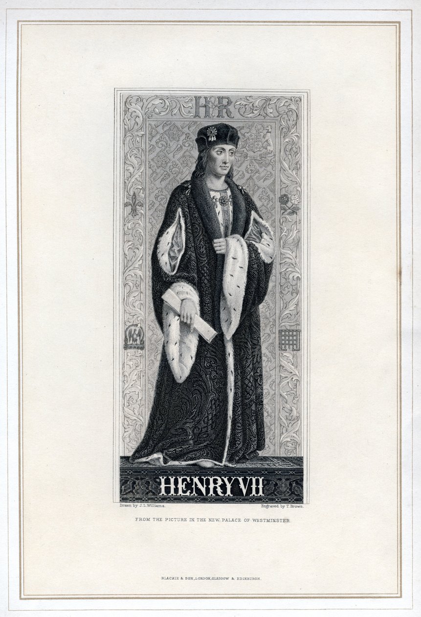 VII. Henrik Anglia, 19. század. alkotó: T. Brown