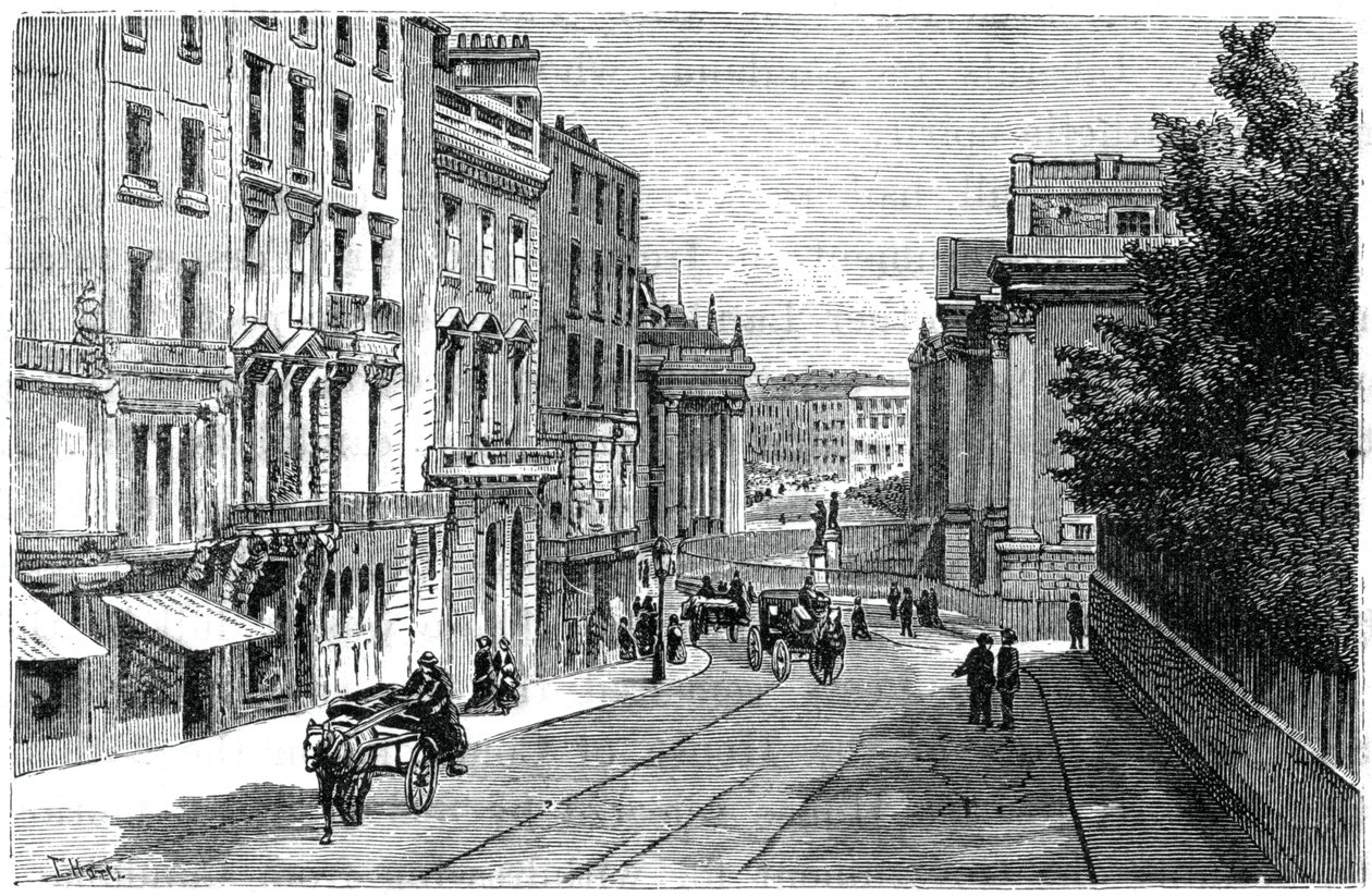 Grafton Street, Dublin, 1900. alkotó: T. Hart