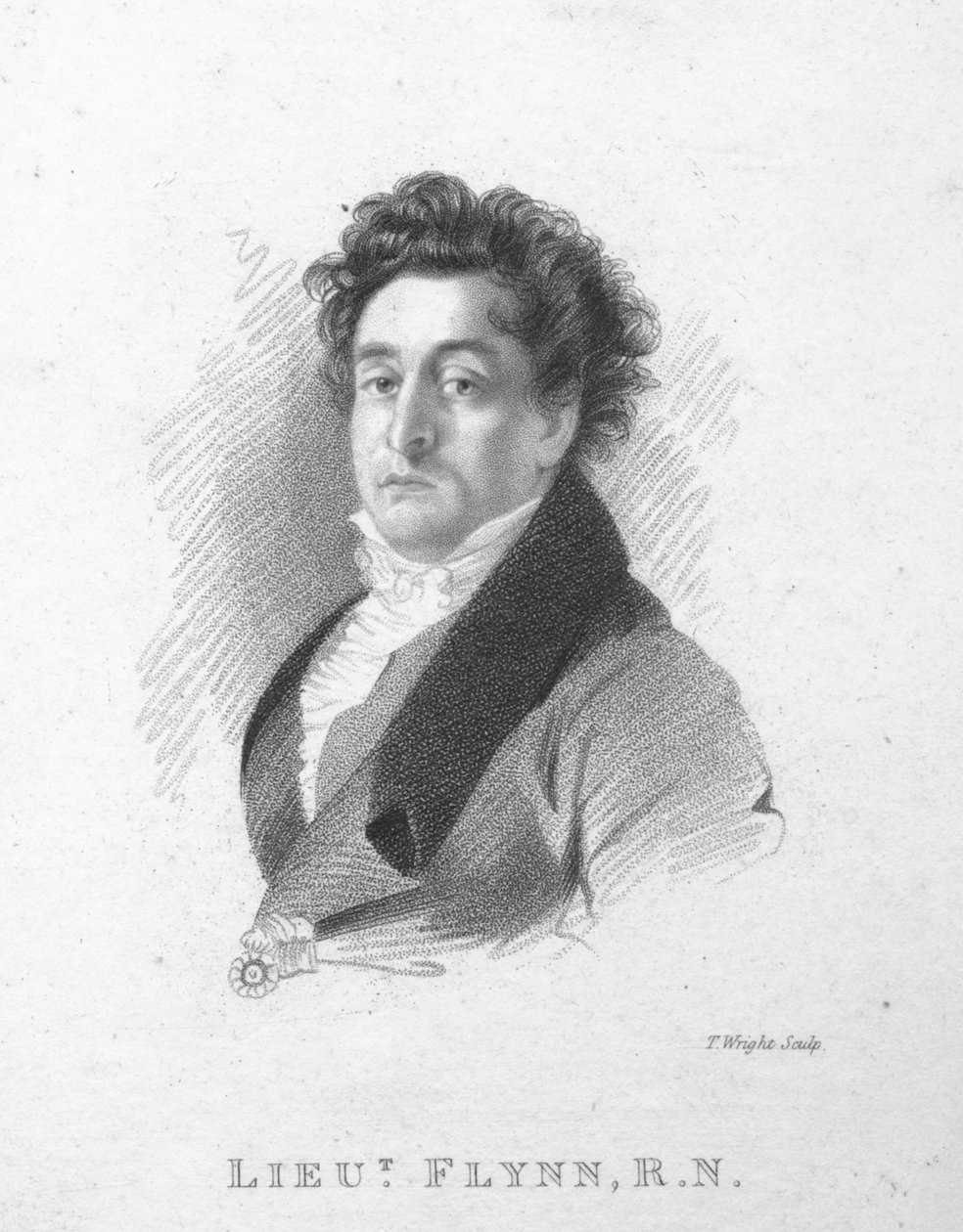 Flynn hadnagy, R.N., 1820. alkotó: T. Wright