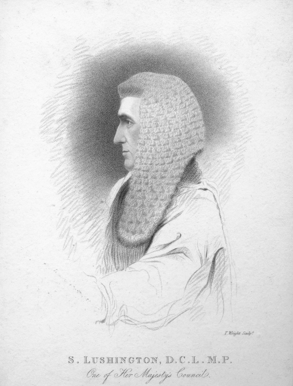 S. Lushington, D.C.L. Olvadáspont, c1820. alkotó: T. Wright