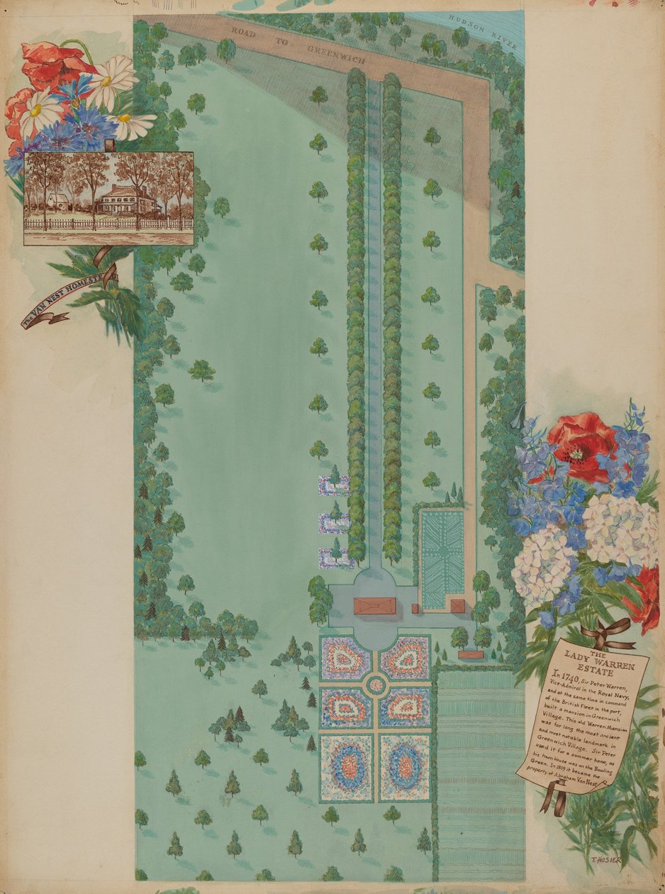 Warren Estate, c. 1936. alkotó: Tabea Hosier