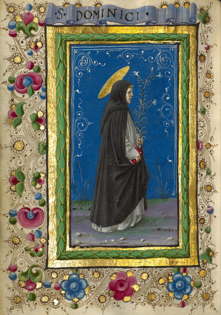 Szent Domonkos alkotó: Taddeo Crivelli