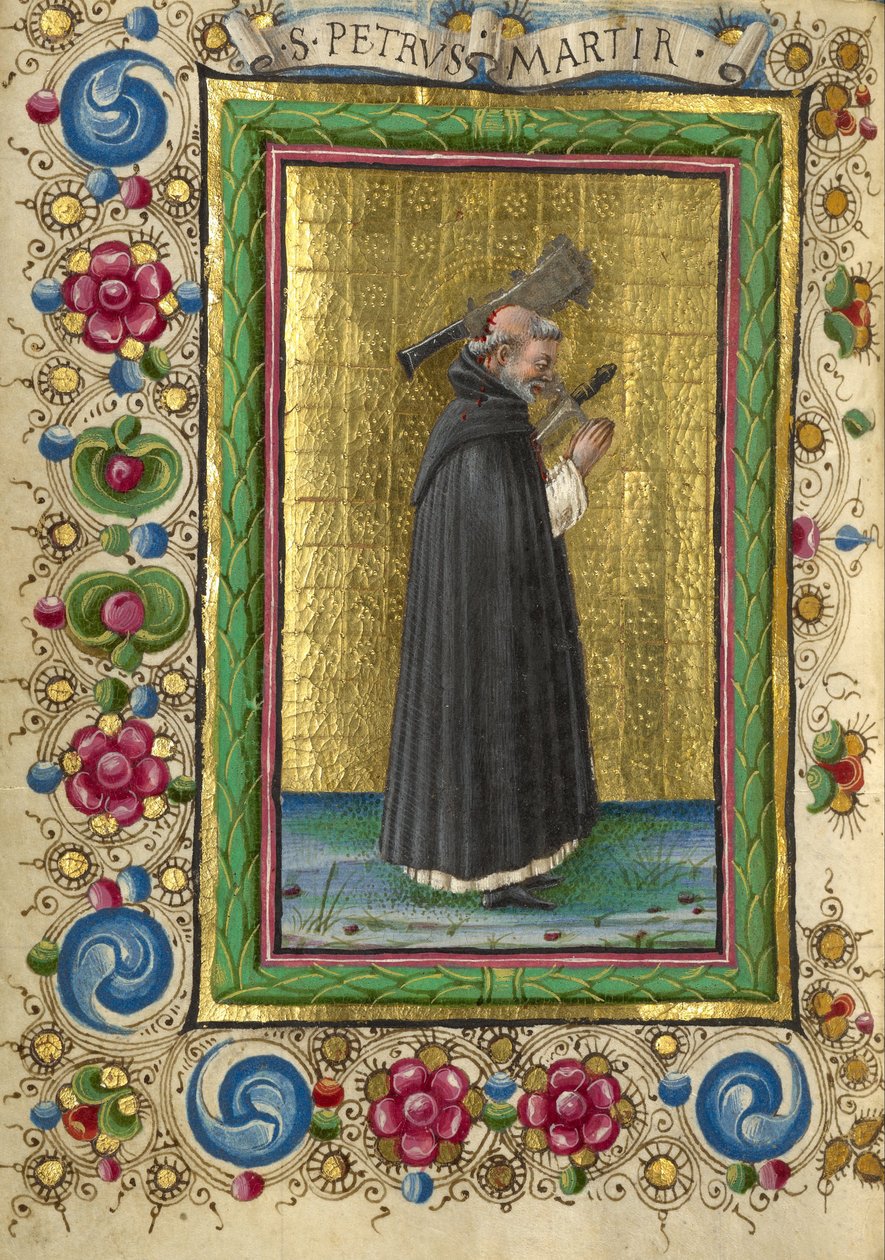Szent Péter mártír alkotó: Taddeo Crivelli