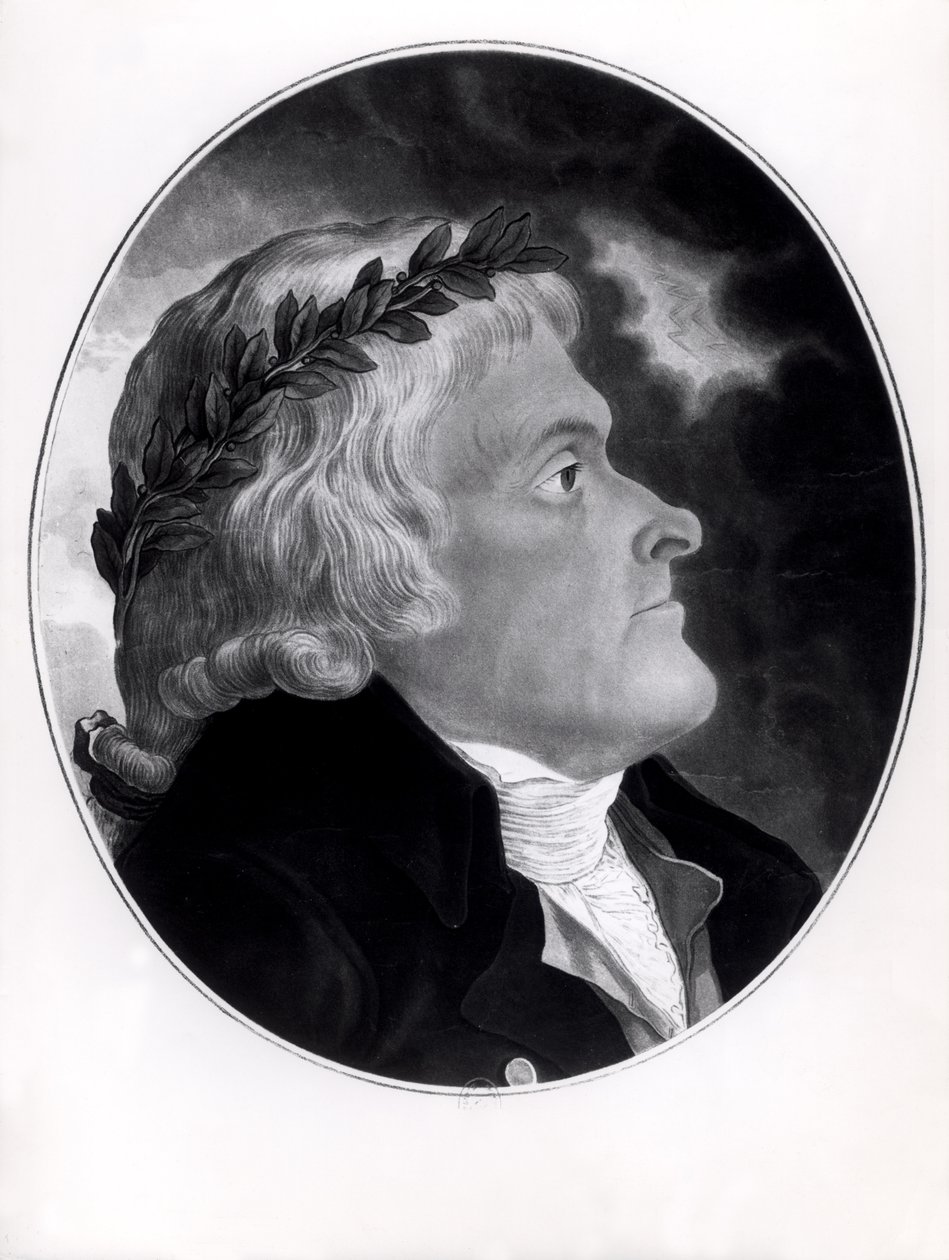 Thomas Jefferson, vésette Michel Sokolnicki (1760-1816) alkotó: Tadeusz Kosciuszko