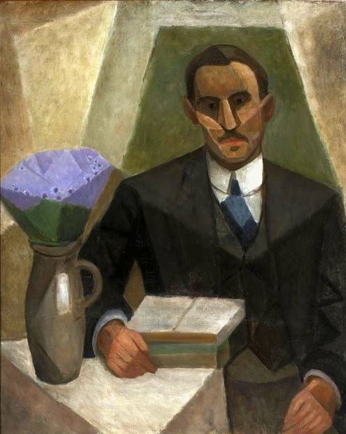 Zygmunt Lubicz-Zaleski arcképe. alkotó: Tadeusz Makowski