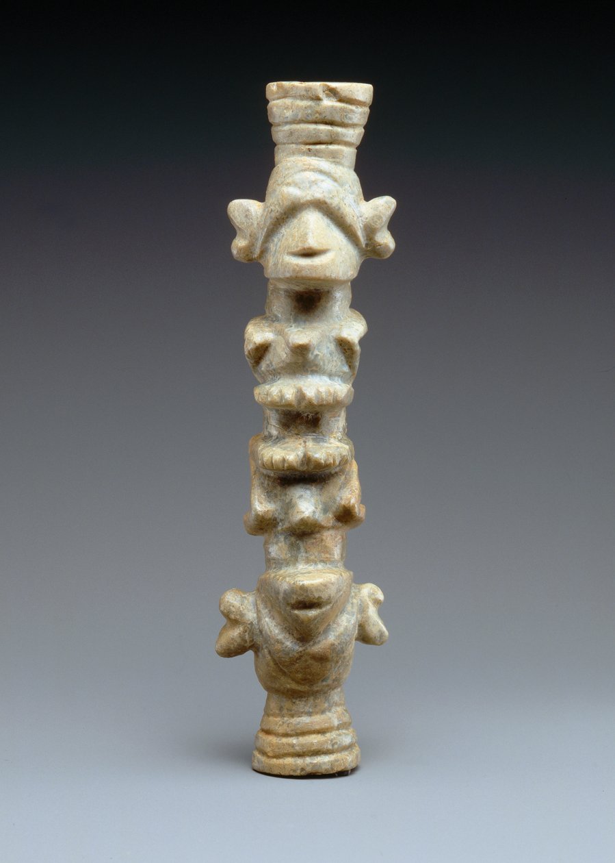 Amulett (jadeite) alkotó: Taino Culture