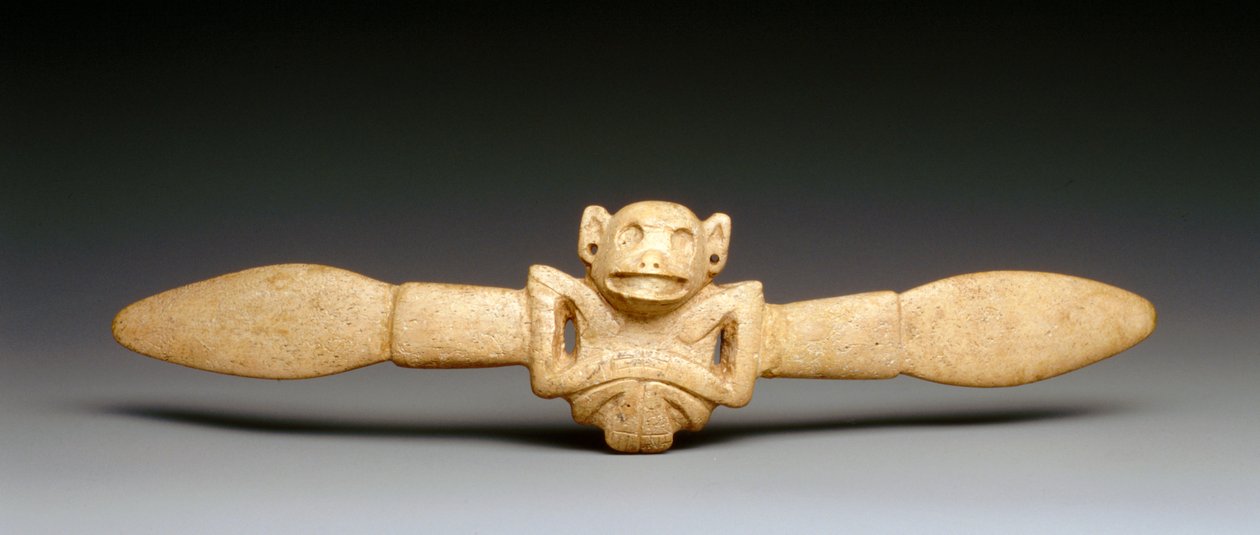 Hánytató bot (lamantin csont) alkotó: Taino Culture