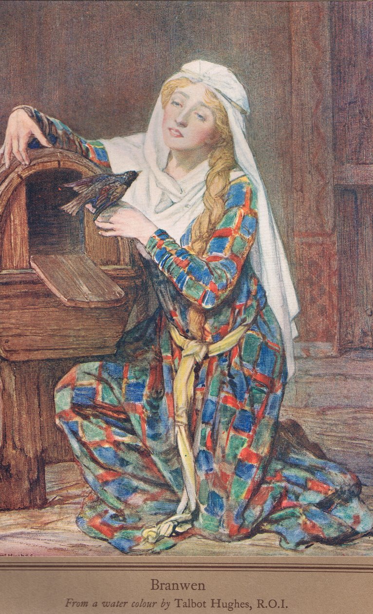 Branwen, 1915 körül alkotó: Talbot Hughes