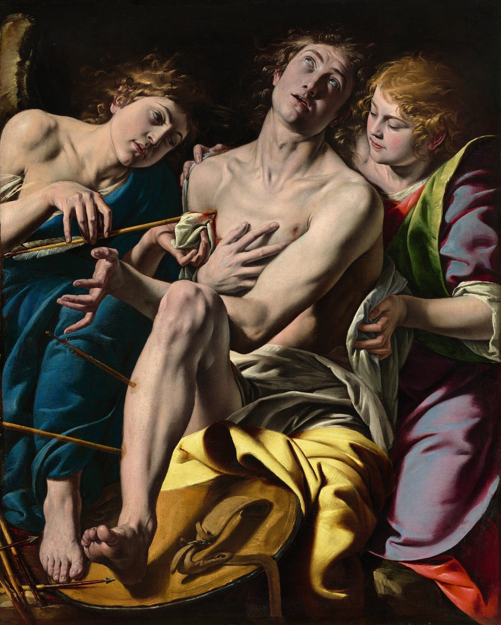 Szent Sebestyén, c. 16201630. alkotó: Tanzio da Varallo