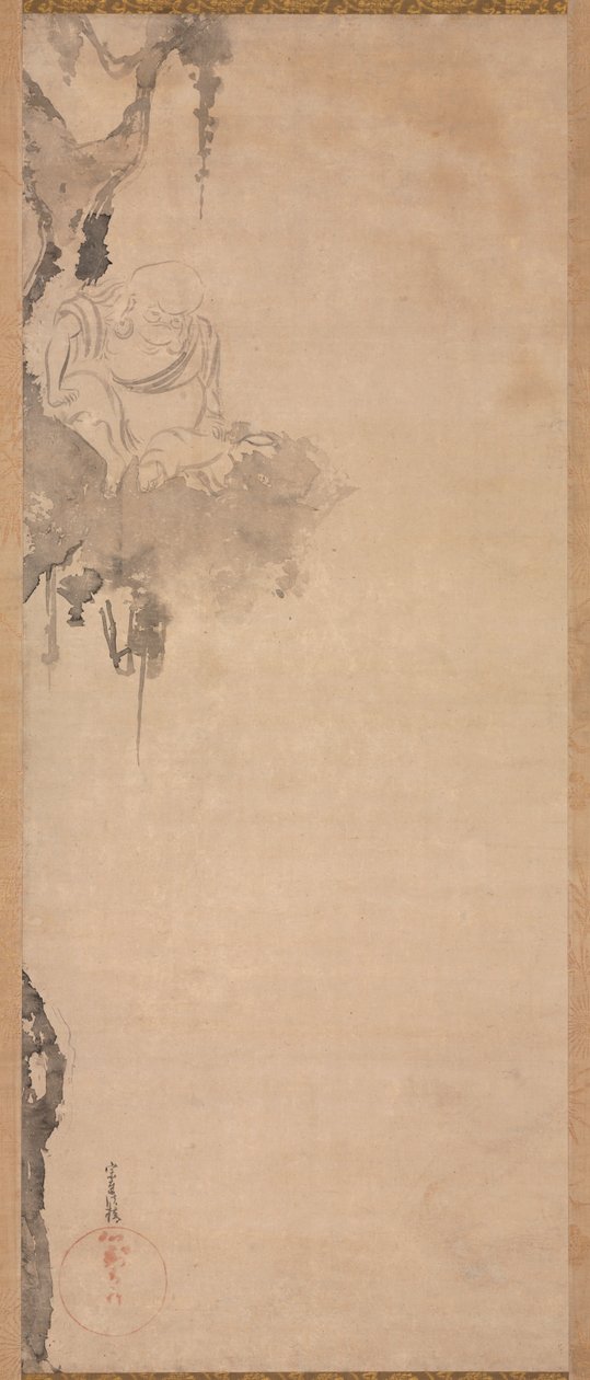 Choka zen pap, 1600-1640. alkotó: Tawaraya Sotatsu