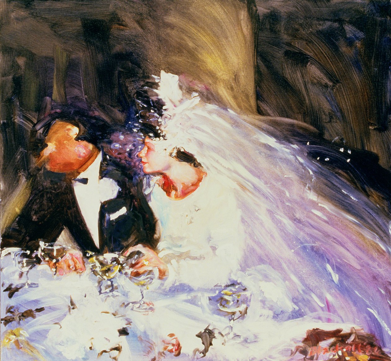 A menyasszony és a vőlegény, 1983 alkotó: Ted Blackall