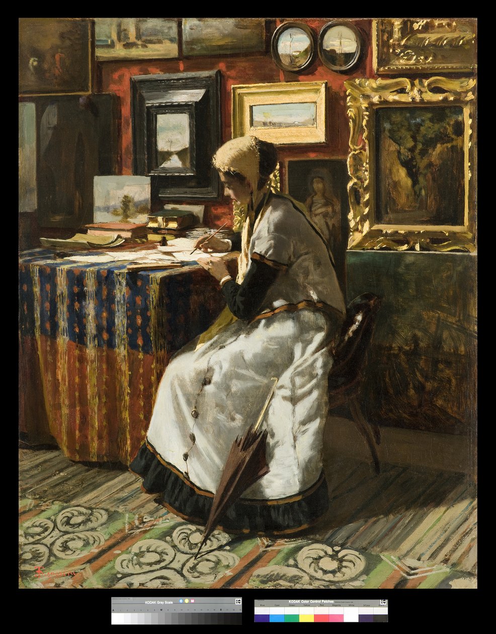 A levél, 1867 alkotó: Telemaco Signorini