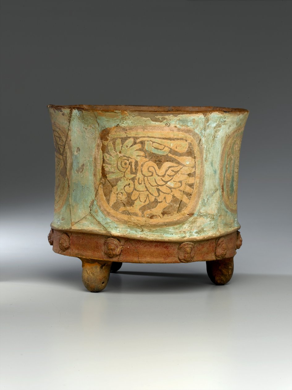 Tripod Jar, c.800 (agyag) (lásd még: 278901-278903) alkotó: Teotihuacan