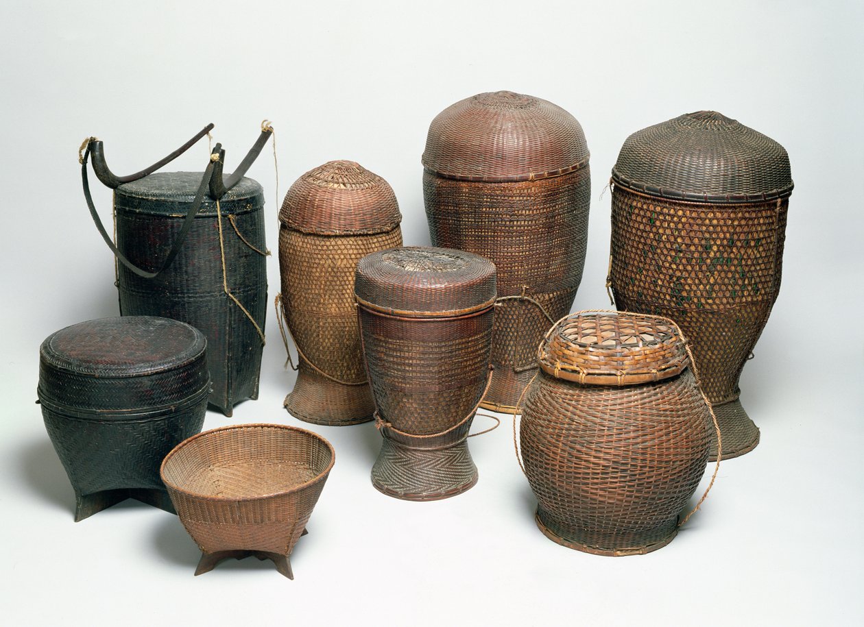 Karen Baskets, Észak-Thaiföld (fonott) alkotó: Thai