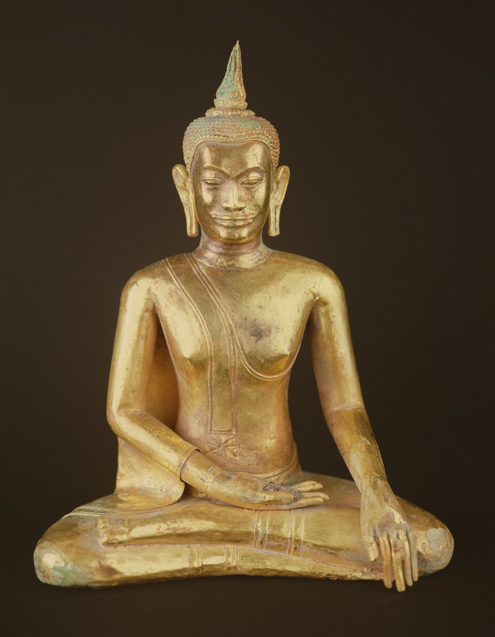 Buddha meditációban ül (bronz) alkotó: Thai School