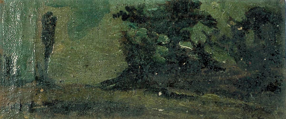 Táj szürkületben alkotó: Theo van Doesburg