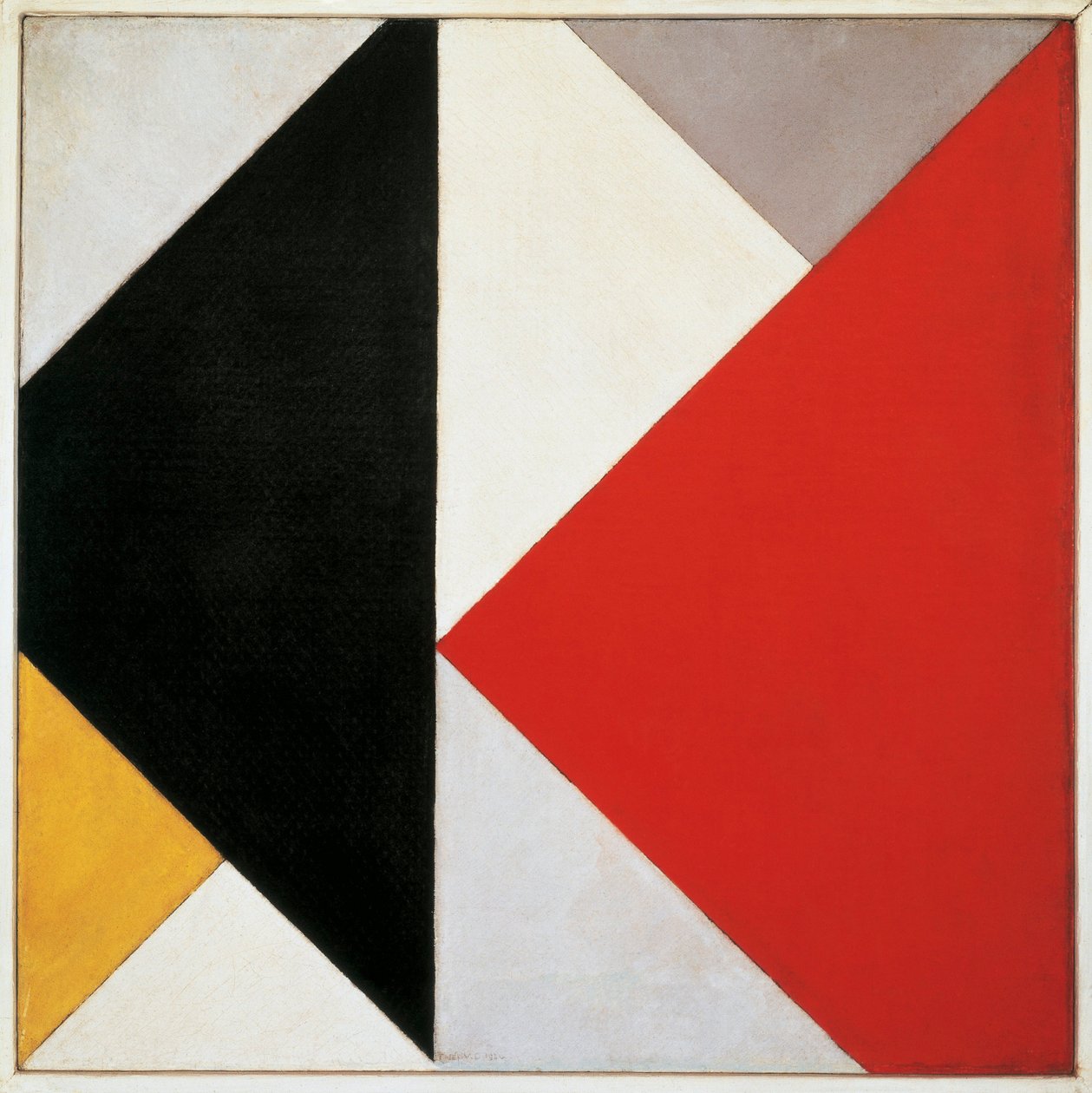 Ellenkompozíció alkotó: Theo van Doesburg