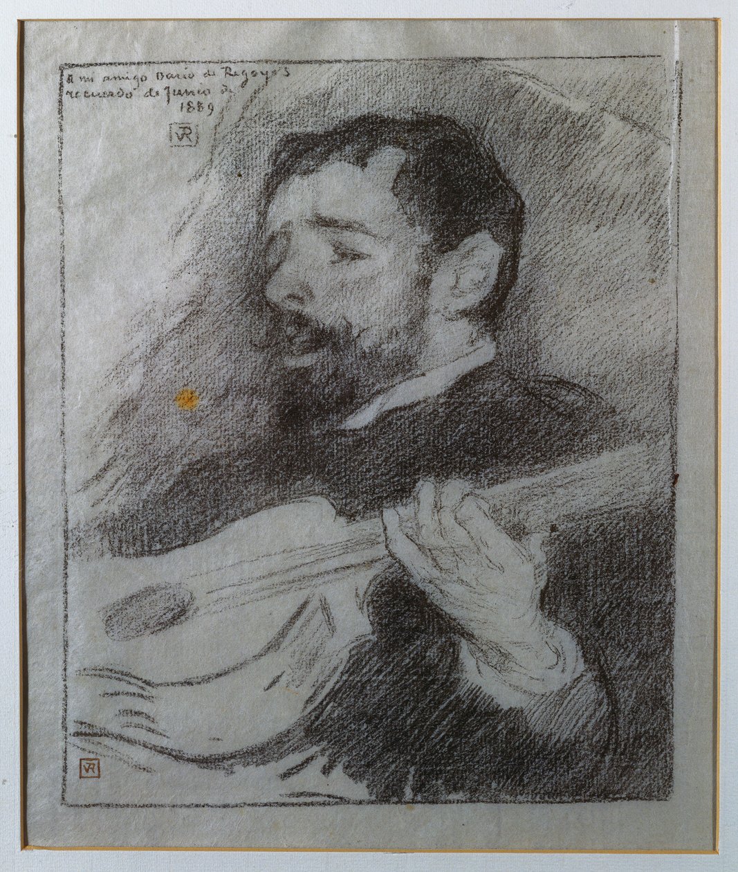 Gitáros alkotó: Théo van Rysselberghe