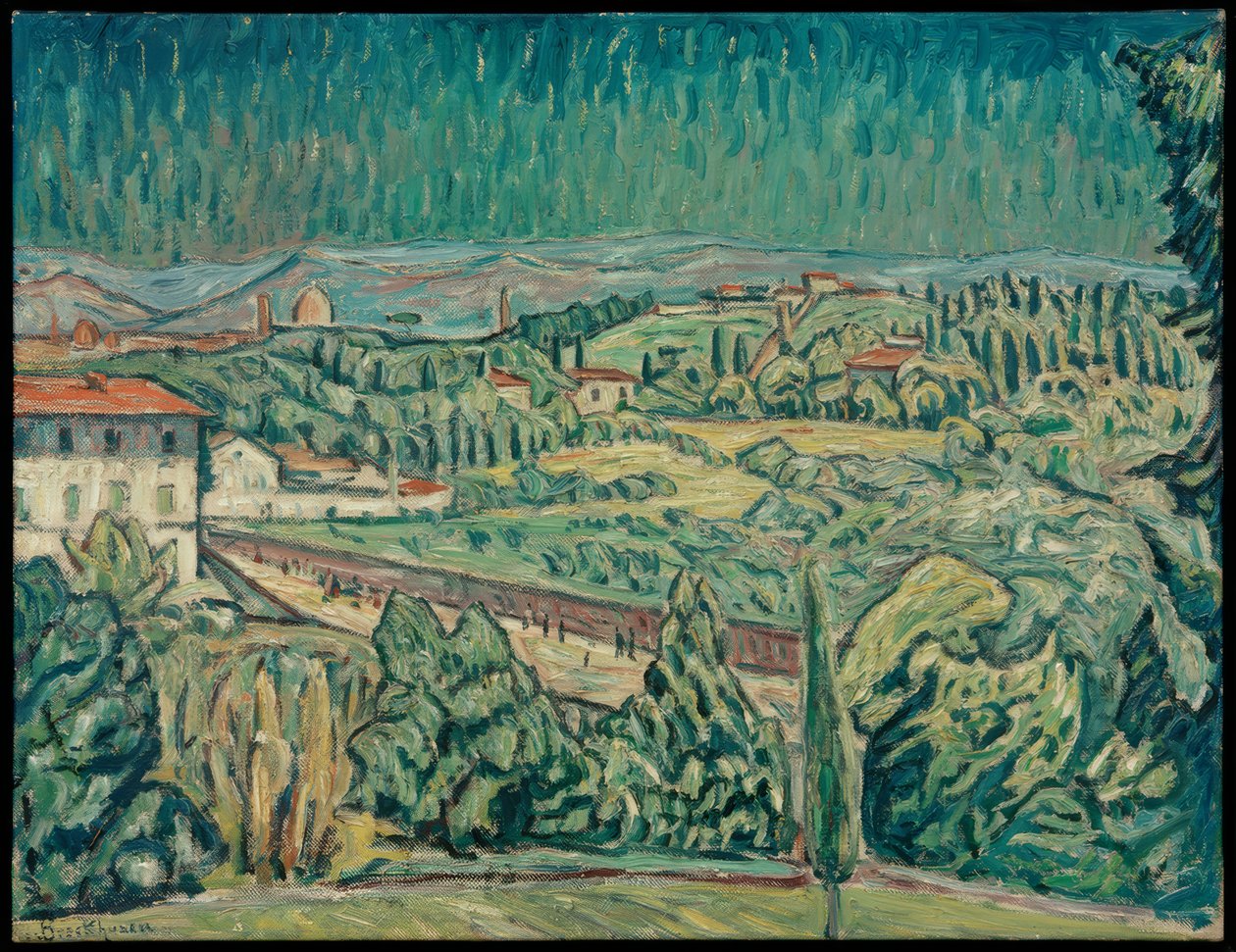 Firenze alkotó: Theo von Brockhusen