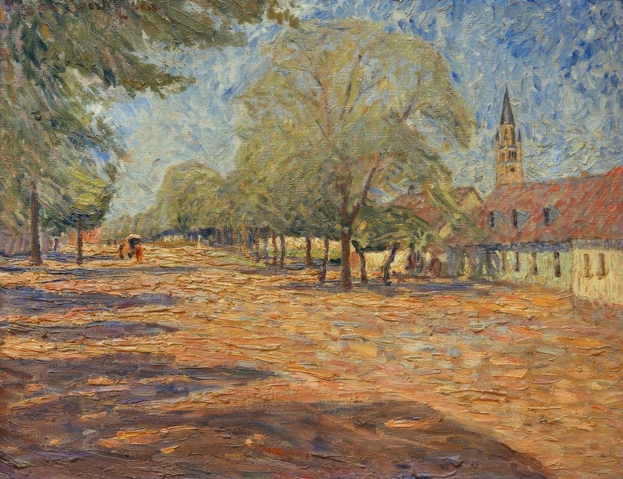Märkische Dorfstrasse alkotó: Theo von Brockhusen