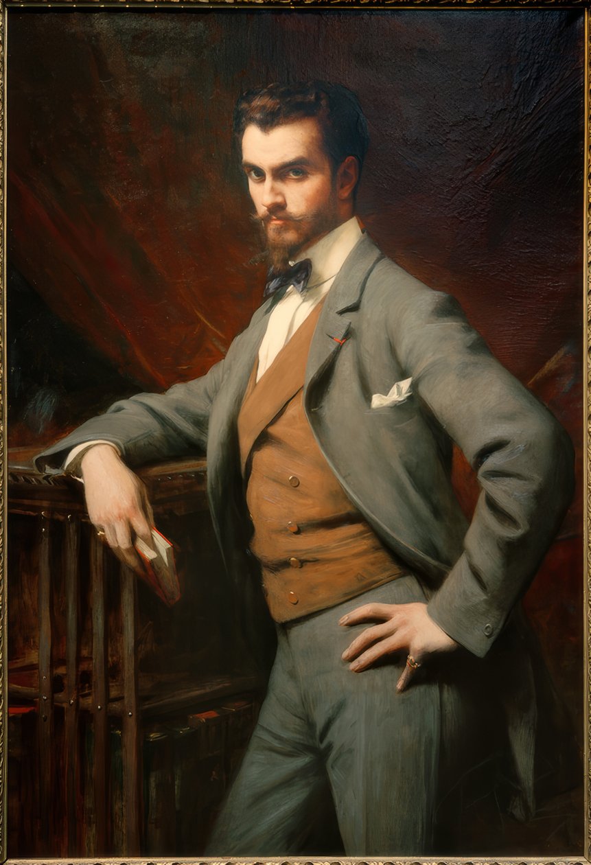 James Hazen Hyde alkotó: Theobald Chartran