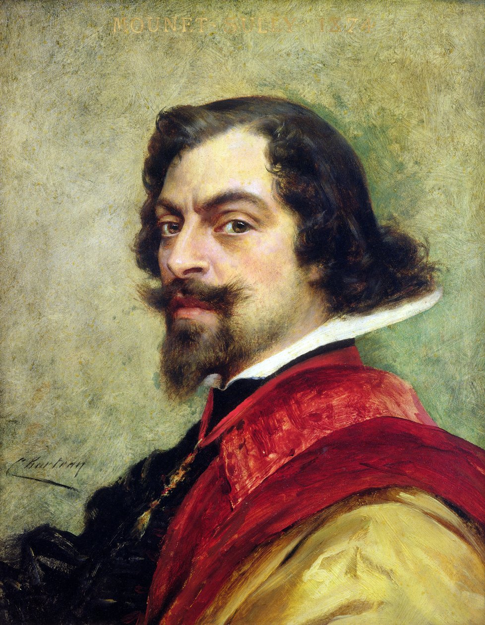 Mounet-Sully portréja (1841-1916) alkotó: Theobald Chartran