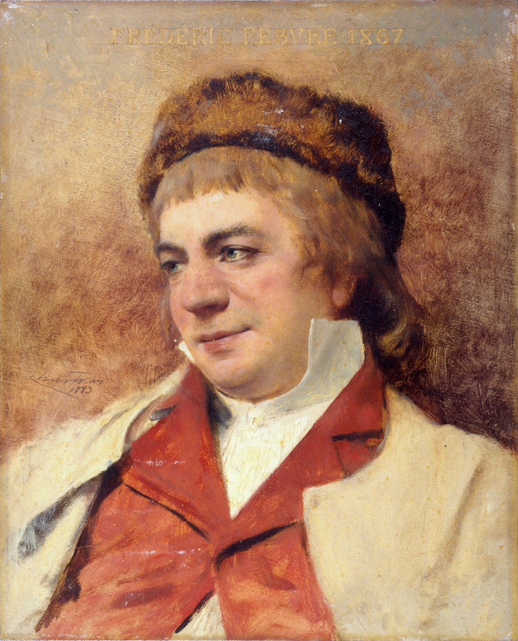 Frédéric Fèbvre portréja 1835-1916, 1883. alkotó: Theobald Chartran