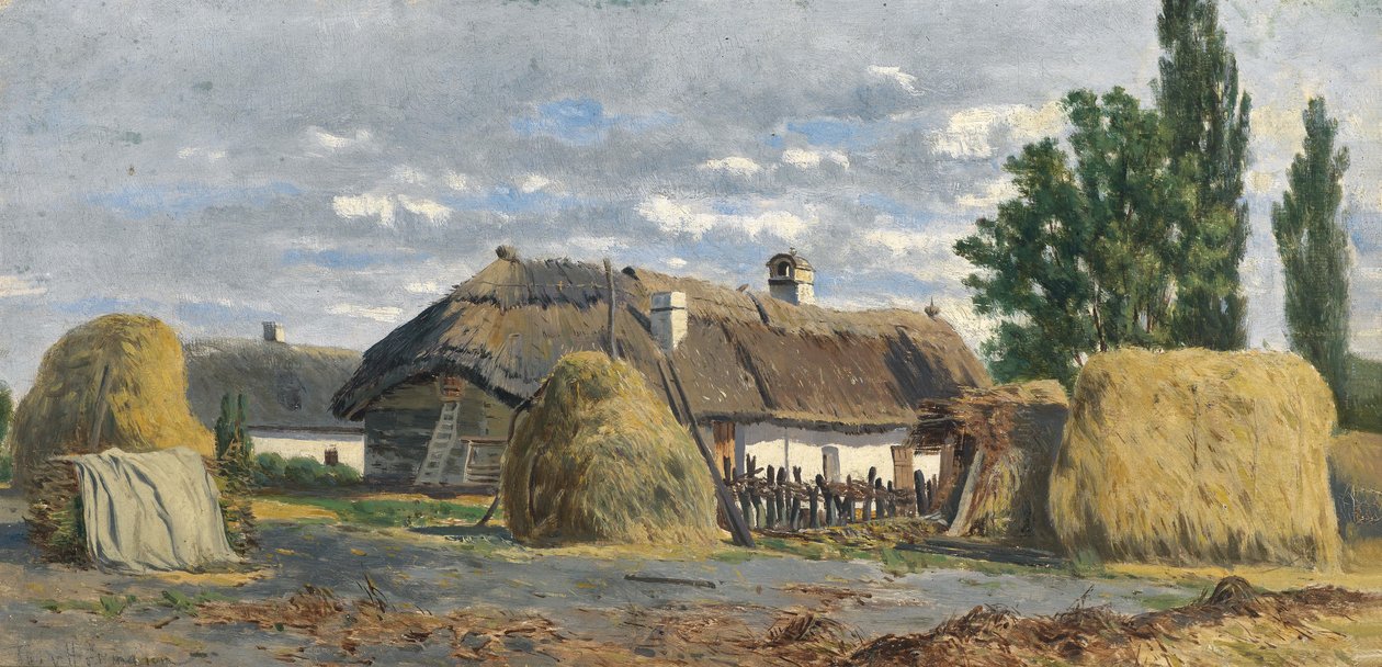 Magyar parasztházak alkotó: Theodor von Hormann