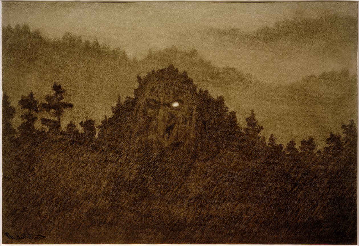 Waldtroll alkotó: Theodor Kittelsen