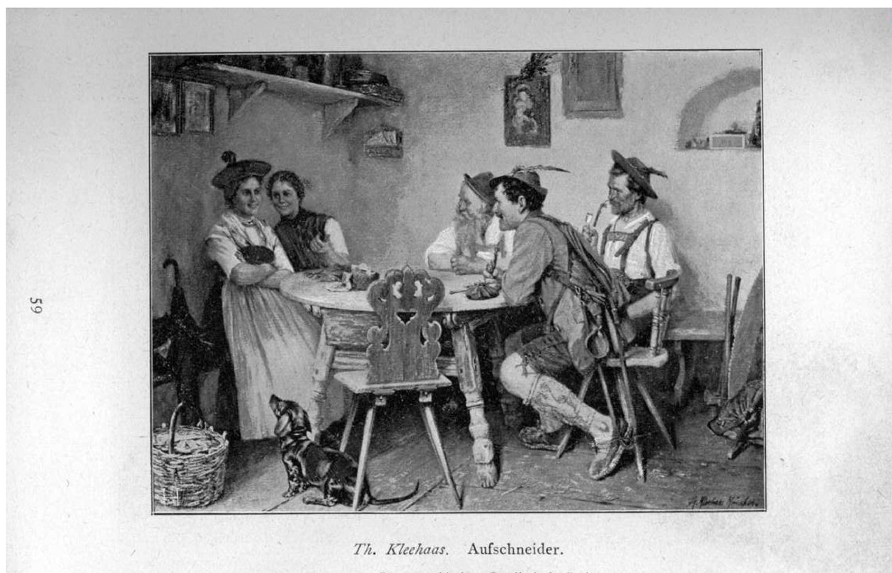 Hetvenkedő alkotó: Theodor Kleehaas